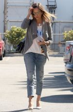 JESSICA ALBA Out and About in Santa Monica 2309