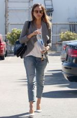 JESSICA ALBA Out and About in Santa Monica 2309