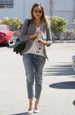 JESSICA ALBA Out and About in Santa Monica 2309