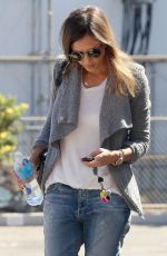 JESSICA ALBA Out and About in Santa Monica 2309