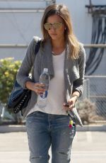 JESSICA ALBA Out and About in Santa Monica 2309