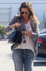 JESSICA ALBA Out and About in Santa Monica 2309