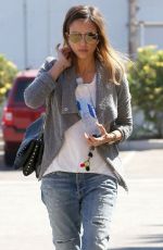 JESSICA ALBA Out and About in Santa Monica 2309