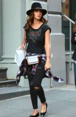 JESSICA ALBA Out in New York 2609