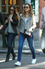 JESSICA ALBA Out in New York 2909