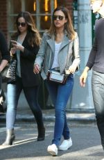 JESSICA ALBA Out in New York 2909