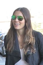 JESSICA BIEL at Los Angeles International Airport 2509