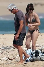 JESSICA BIEL in Bikini on the Beach in Maui