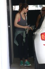 JESSICA BIEL Leaves a Gym in West Hollywood 0909