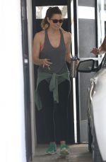 JESSICA BIEL Leaves a Gym in West Hollywood 0909