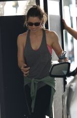 JESSICA BIEL Leaves a Gym in West Hollywood 0909
