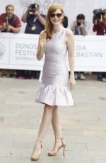 JESSICA CHASTAIN at 62nd San Sebastian Film Festival in Spain