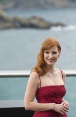 JESSICA CHASTAIN at Disappearance of Eleanor Rigby Photocall in San Sebastian