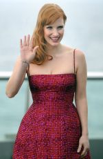 JESSICA CHASTAIN at Disappearance of Eleanor Rigby Photocall in San Sebastian