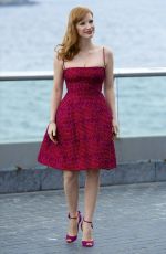 JESSICA CHASTAIN at Disappearance of Eleanor Rigby Photocall in San Sebastian