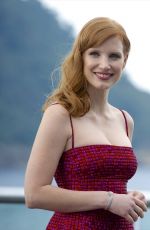 JESSICA CHASTAIN at Disappearance of Eleanor Rigby Photocall in San Sebastian