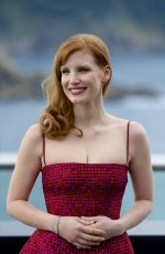 JESSICA CHASTAIN at Disappearance of Eleanor Rigby Photocall in San Sebastian