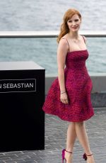 JESSICA CHASTAIN at Disappearance of Eleanor Rigby Photocall in San Sebastian