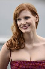 JESSICA CHASTAIN at Disappearance of Eleanor Rigby Photocall in San Sebastian