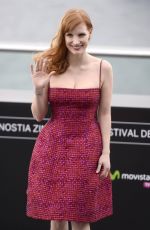 JESSICA CHASTAIN at Disappearance of Eleanor Rigby Photocall in San Sebastian