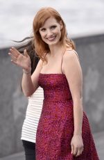 JESSICA CHASTAIN at Disappearance of Eleanor Rigby Photocall in San Sebastian