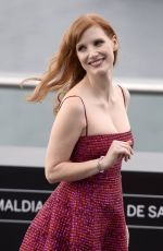 JESSICA CHASTAIN at Disappearance of Eleanor Rigby Photocall in San Sebastian