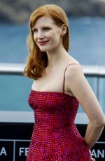 JESSICA CHASTAIN at Disappearance of Eleanor Rigby Photocall in San Sebastian