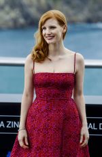 JESSICA CHASTAIN at Disappearance of Eleanor Rigby Photocall in San Sebastian