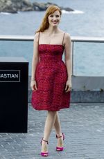 JESSICA CHASTAIN at Disappearance of Eleanor Rigby Photocall in San Sebastian