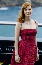 JESSICA CHASTAIN at Disappearance of Eleanor Rigby Photocall in San Sebastian