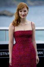 JESSICA CHASTAIN at Disappearance of Eleanor Rigby Photocall in San Sebastian