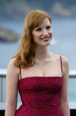 JESSICA CHASTAIN at Disappearance of Eleanor Rigby Photocall in San Sebastian