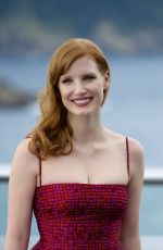 JESSICA CHASTAIN at Disappearance of Eleanor Rigby Photocall in San Sebastian