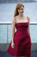 JESSICA CHASTAIN at Disappearance of Eleanor Rigby Photocall in San Sebastian