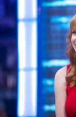 JESSICA CHASTAIN at El Hormiguero TV Show in MAdrid