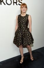 JESSICA CHASTAIN at Michael Kors Fashion Show in New York