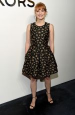 JESSICA CHASTAIN at Michael Kors Fashion Show in New York