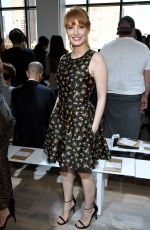 JESSICA CHASTAIN at Michael Kors Fashion Show in New York