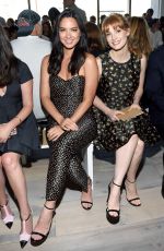 JESSICA CHASTAIN at Michael Kors Fashion Show in New York