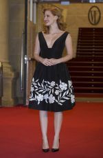 JESSICA CHASTAIN at The Dissaperance of Eleanor Rigby Premiere in San Sebastian