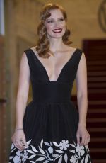 JESSICA CHASTAIN at The Dissaperance of Eleanor Rigby Premiere in San Sebastian