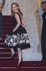 JESSICA CHASTAIN at The Dissaperance of Eleanor Rigby Premiere in San Sebastian