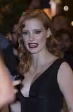 JESSICA CHASTAIN at The Dissaperance of Eleanor Rigby Premiere in San Sebastian