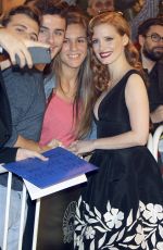 JESSICA CHASTAIN at The Dissaperance of Eleanor Rigby Premiere in San Sebastian