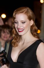 JESSICA CHASTAIN at The Dissaperance of Eleanor Rigby Premiere in San Sebastian