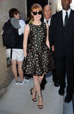 JESSICA CHASTAIN Out and About in New York