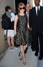JESSICA CHASTAIN Out and About in New York