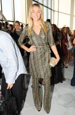 JESSICA HART at Diane Von Furstenberg Fashion Show in New York