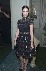 JESSICA LOWNDES at Alice+Olivia by Stacey Bendet Fashion Show in New York