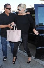 JESSICA SIMPSON at LAX Airport in Los Angeles 2309